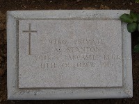 Struma Military Cemetery - Stanton, A